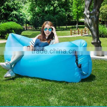 2016 New design Fast filling waterproof Inflatable lazy sofa bed/Hangout Lounge Sleeping Air Sofa Bag