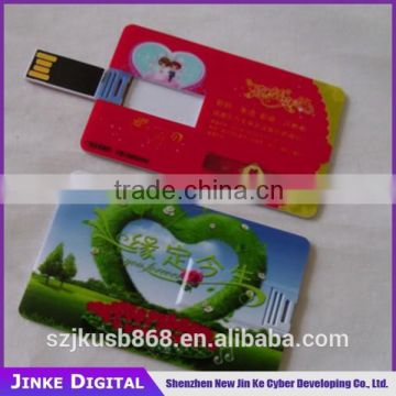 Promotion credit card usb flash drives