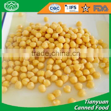 2016 new crop canned chick peas in brine