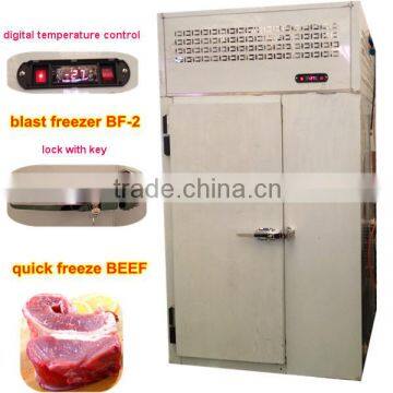stainless steel blast freezer for beef