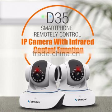 Trade Assurance Supplier HD h.264 cmos pan tilt IR with infrared p2p 720p wifi onvif cctv full hd mini camera