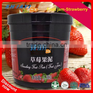 Hot Selling Strawberry Jam Fruit Juice Jam Flavors Recipes Bubble Tea Ingredients Factory