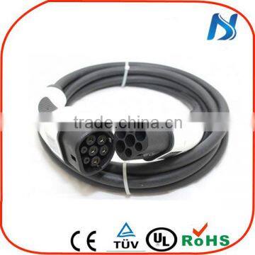 Khons type 1 to type 2 ev charging adaptor/32A type1 to type 2 EV charge