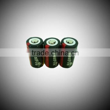 2013 New Product TrustFire 880mAh 3.6V 16340 lithium ion battery made in china multifunction for electronic products