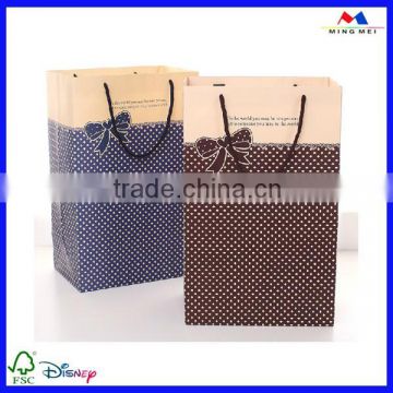 Luxury Custom Cheap Kraft Paper Gift Bag