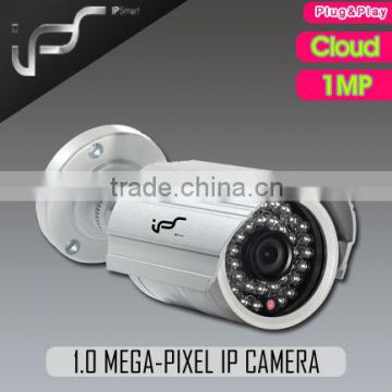 IPS 1/4inch 1.0megapixel mini bullet security support ONVIF protocol and P2P IPS-E01311M