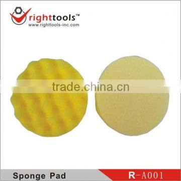 Yellow V8 wave sponge pads