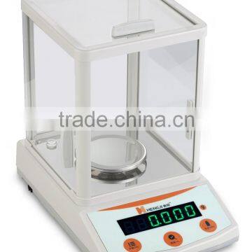 Hot digital analytical balance with 0.001g graduation