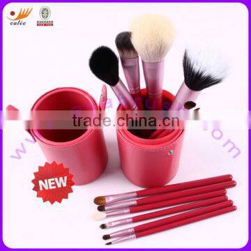 12pcs Chinese pink color best set of makeup brushes