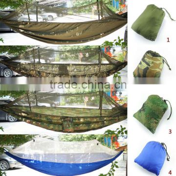 New Arrival Camouflage Polyster Jungle Hammock for Camping Outdoor Single One