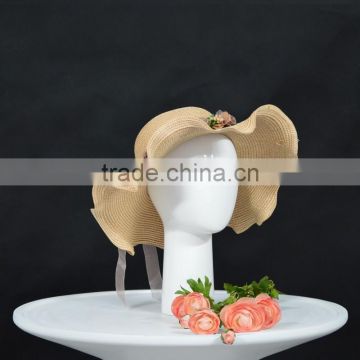 Egghead Female Mannequin Head Fiberglass Display For Cap