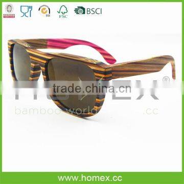 Polarized Skateboard Wooden Sunglasses/Fashion Glasses/Homex_FSC/BSCI Factory
