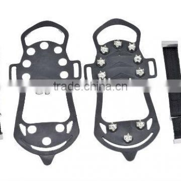 Stainless Steel Crampon Snow Grabber With Velcro Opening