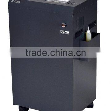 JP-526C micro cut paper shredder machine with metal frame for medium office use