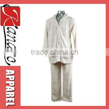 2012 polyester coral fleece pajamas(KN-RB-35)