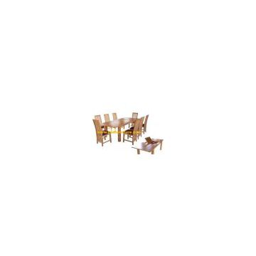 sell dining furniture wooden solid oak table