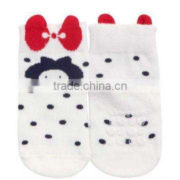 Unisex Cartoon Panda Newborn Baby Socks Non Slip Socks Slipers Shoes Booties
