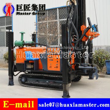 FY260 crawler pneumatic water well drilling rig / air operated crawler drilling machine made in China