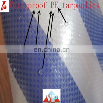 High tensile waterproof flexible weather resistant plastic sheet pe tarpaulin