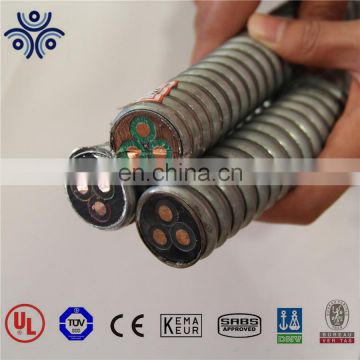 3cores 16mm2 PP insulated flat submersible oil pump power cable