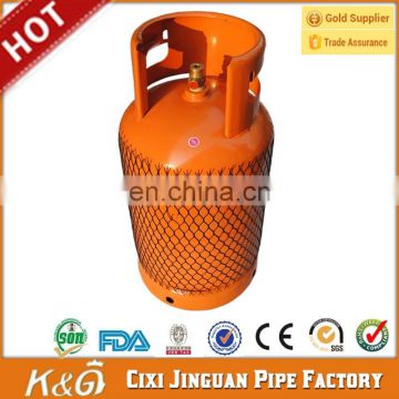 Factory Supply LPG Gas Cylinder Steel 12.5 KG Cooking Home Camping Container Tank with Cooker Burner Price Kenya Market