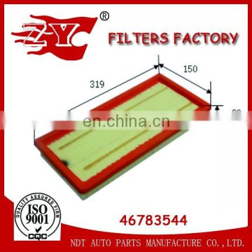 car air filter used for PUNTO (188) 1.4 OEM NO.46783544