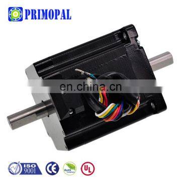 Nema34 1.8degree 4wires 5.6A 2.8A 4A 2phase 98mm length 650 490N.cm holding torque motor shaft options single double D-cut key