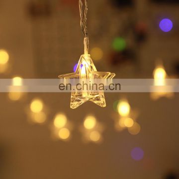 Factory Outlets Battery Powered  Led Photo Star Clip String Light For Home Decoration