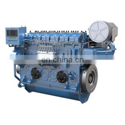 Hot sale  6 cylinder 810kw/1100hp/1350rpm  WH620C1100-3  Weichai marine diesel motor