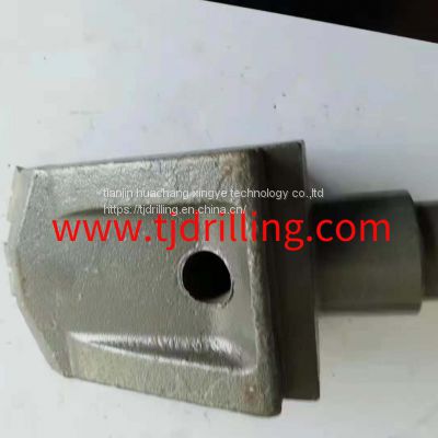 Flat teeth FZ100 and flat teeth holder FZH72 bauer type for soil drilling bucket