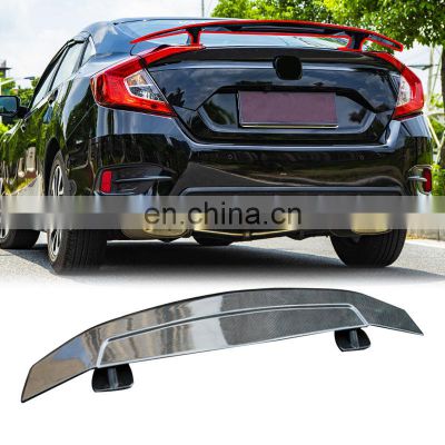 Wholesale price Universal Rear Wing Spoiler Unpainted Spoilers A type For polo Golf 7 toyota bmw audi benz