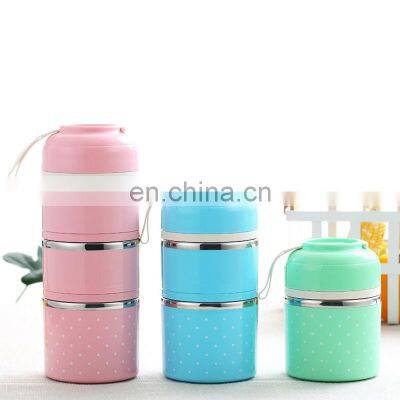 OEM Airtight Wholesale Unique  Cheap Food Custom Plastic Eco Friendly Lunch Japanese Stainless Steel Bento Box