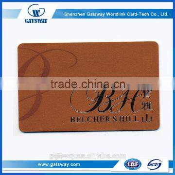 Customized Printing Paper Hotel Chip Card