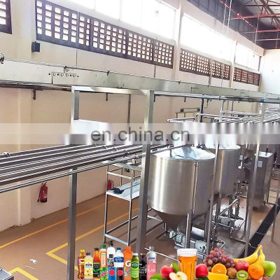 Automatic Aseptic bag drum filling system fruit juice puree filling machine Production line