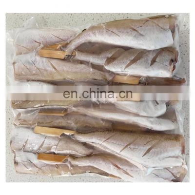 Wholesale frozen seafood snack IQF pollack fish skewer