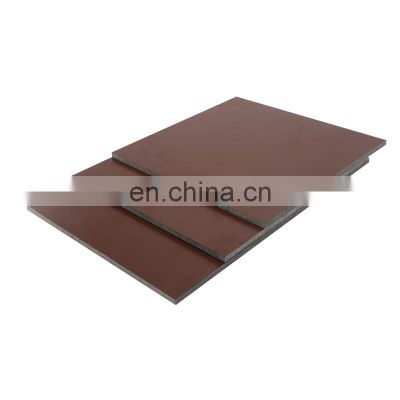 3021 Phenolic Paper Board 6mm Glossy Brown Color Phenolic Paper Laminated Sheet