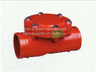 H81X Grooved Silencing Check Valve