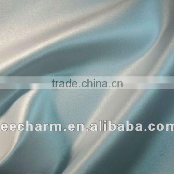 100% Polyester Satin Eco Fabric Produce From Recycled Yarn