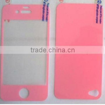 IM-B030 Pink 3D screen protector for iphone 4 4s