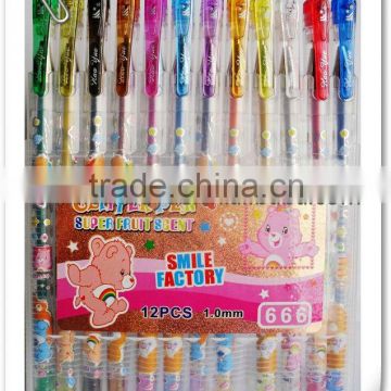 glitter gel pens