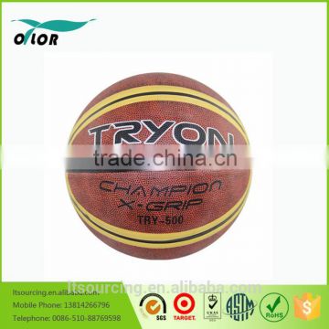 High quality novelty competetion rubber basketballs