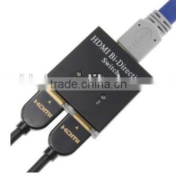 2 Port V2.0 3D 1x2 HDMI Switch 1 In 2 Out Switcher