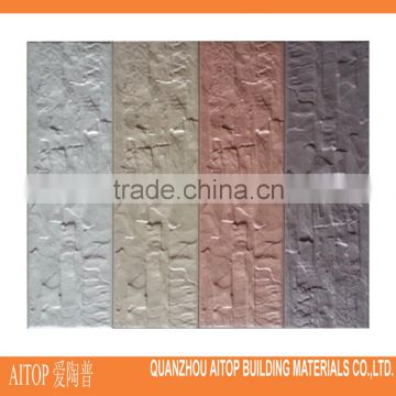 Rough surface ceramic non glazed clinker wall tile natural permanent