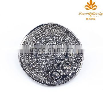 Antic Silver New design Hat Shaped Brooch Pin