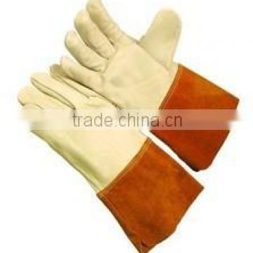 Mig-Tig Welding GlovesPremium A- Grade Grain Welder/best quality taidoc