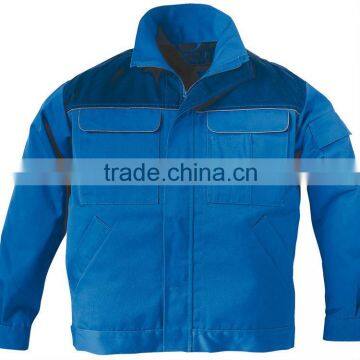 Blue technician workwear jacket