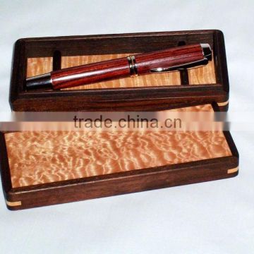 vintage real wooden pen box for pen packaging