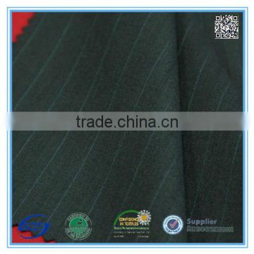 SDL1104609 Black Stripe 2017 S/S Paris Chic Wool Suiting Textile