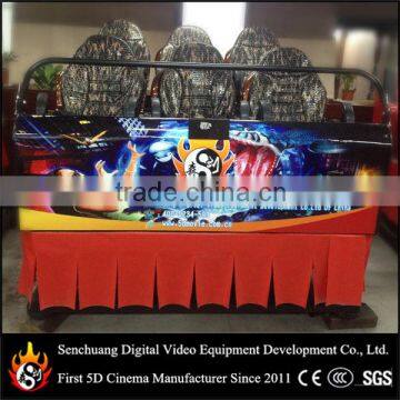 Fairground ride motion seats for 7d cinema