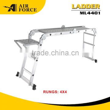 AF ML4401 Hot Sales Multifunction Aluminum Ladder